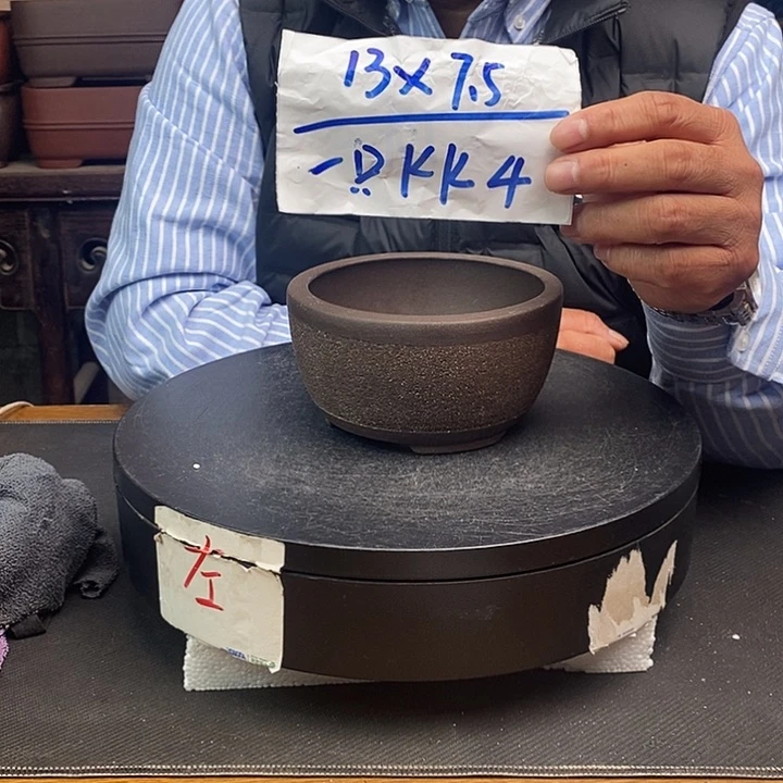 紫砂花盆货号一只K4
