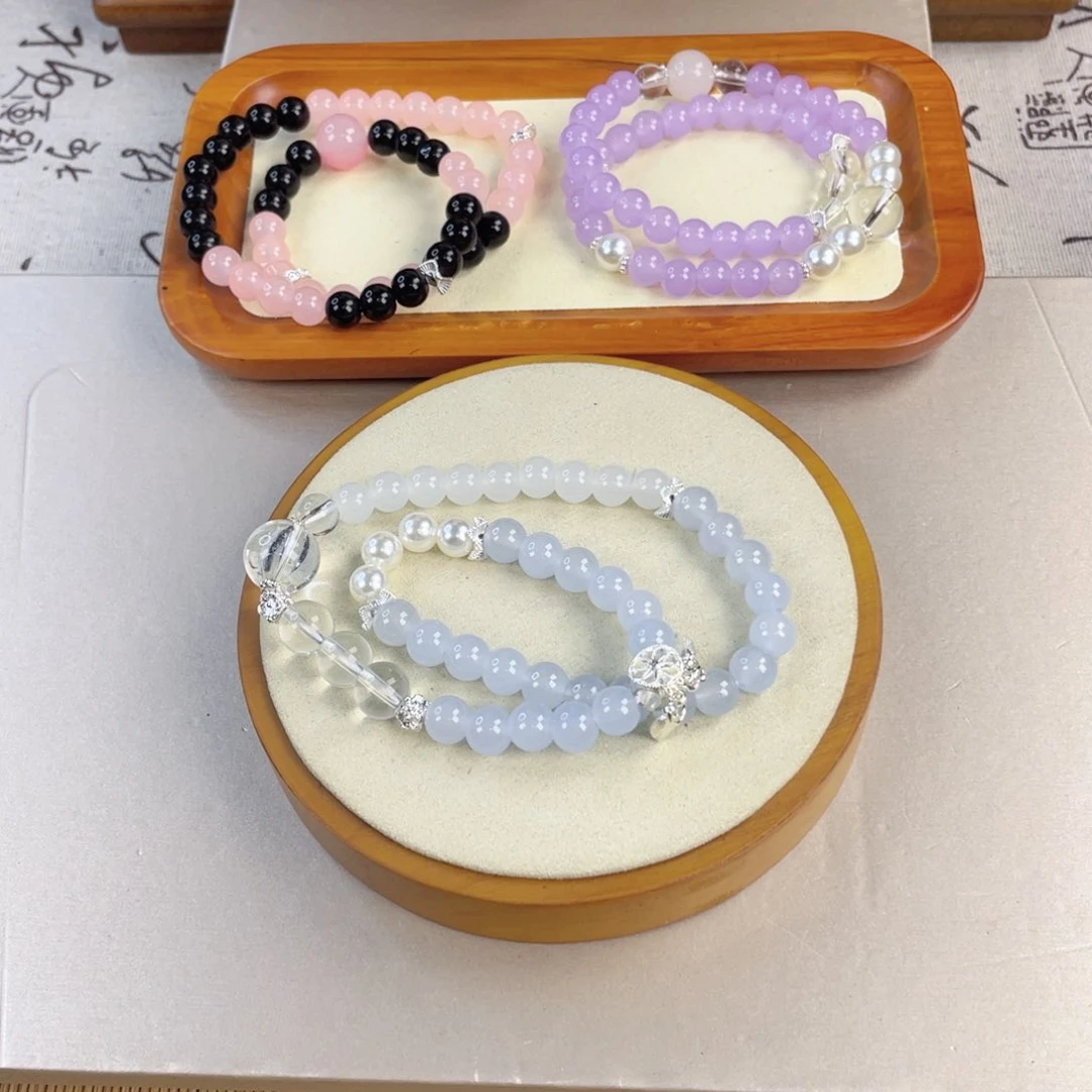 孔雀石手饰银S925镀金镶嵌