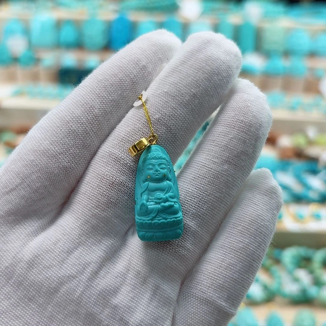 绿松石未镶嵌珠宝奇石