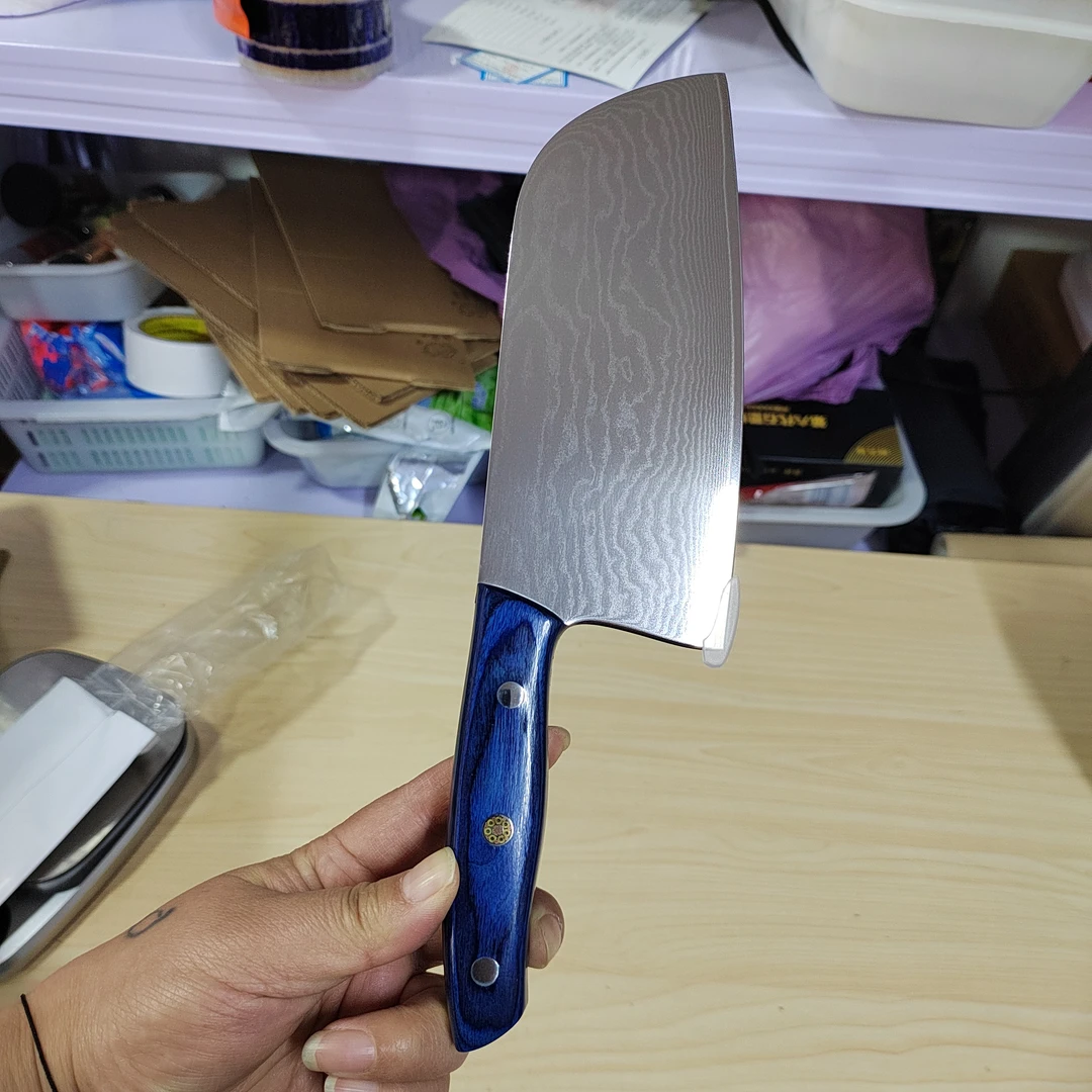 蓝把菜刀（个别轻微划痕）