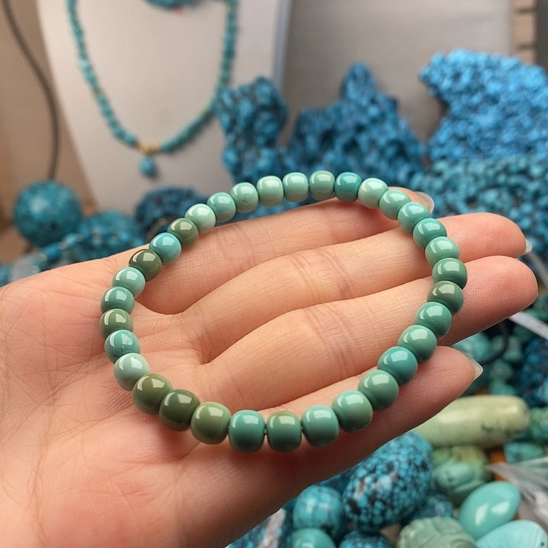 阿***！绿松石未镶嵌珠宝半成品