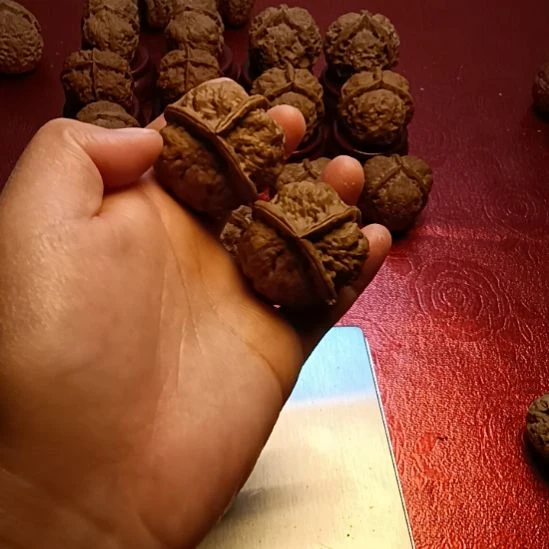 把件文玩核桃疙瘩包三棱5号