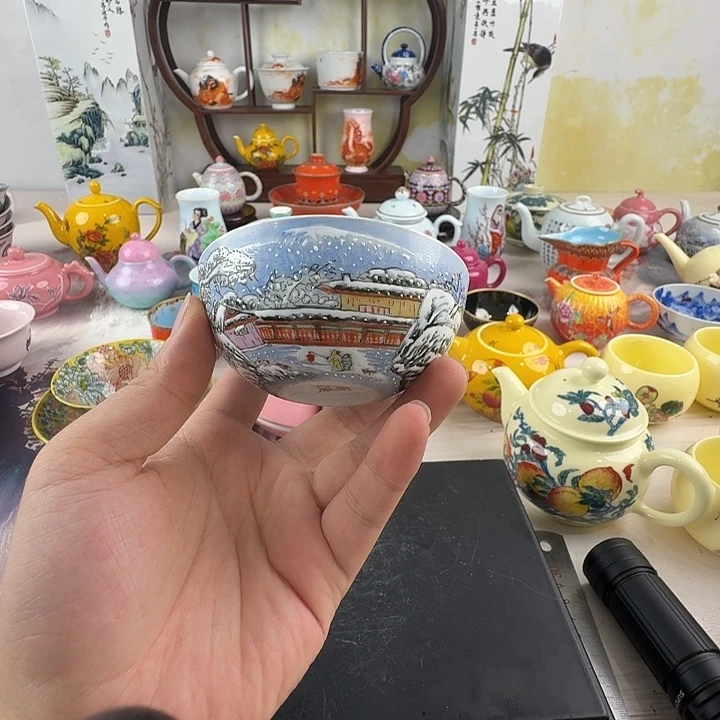摆件景德镇陶瓷老厂瓷35