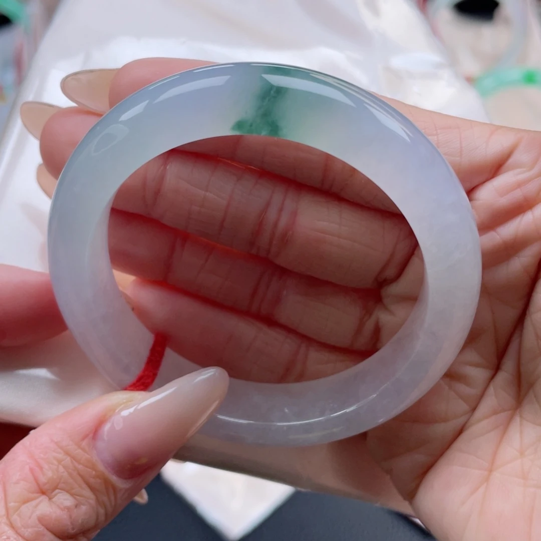 未镶嵌手镯翡翠53.5圈 20号