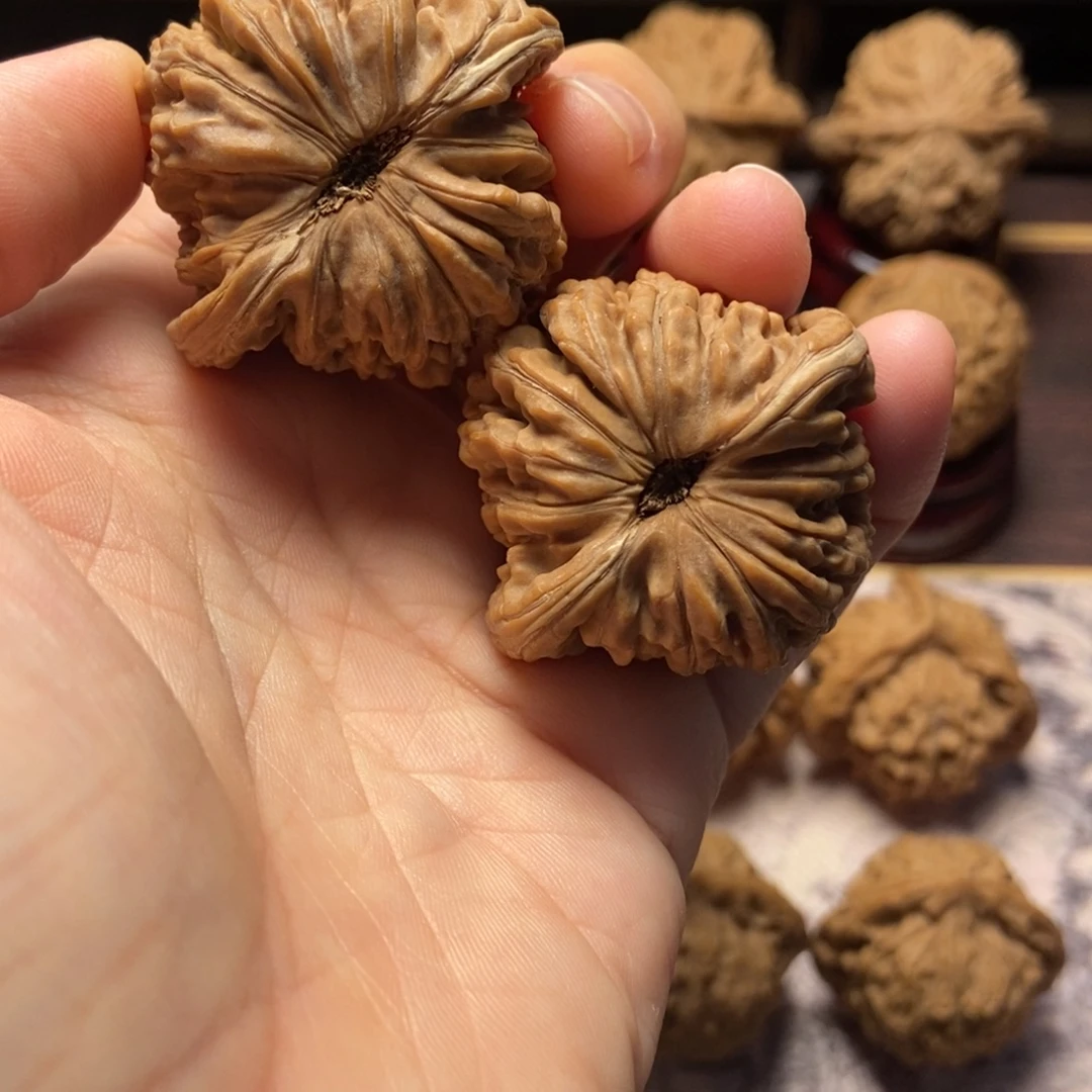 文玩核桃把件全品四座楼41
