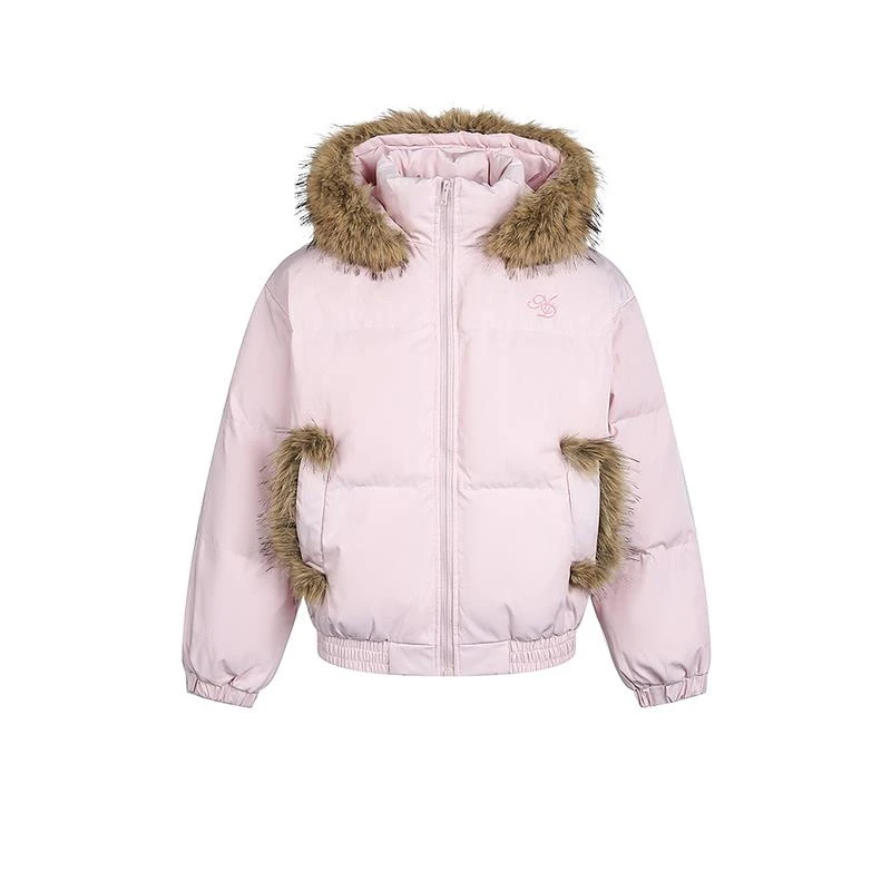 51嘻哈冬季潮牌座山雕cleanfit加厚外套男美式宽男晋飞行员棉服