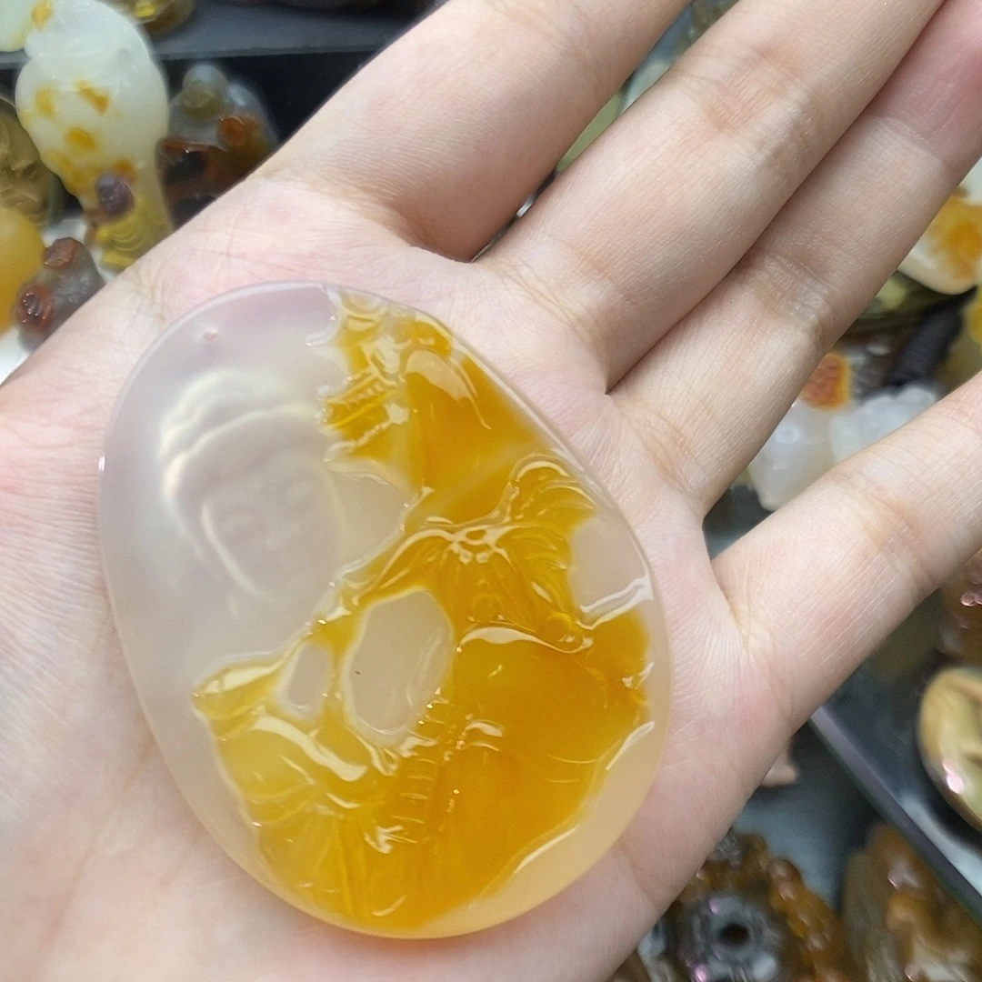 玛瑙/玉髓未镶嵌颈饰