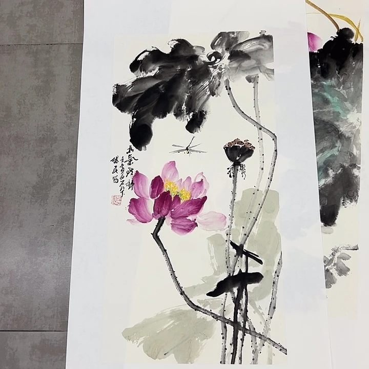 国画精品收获作品