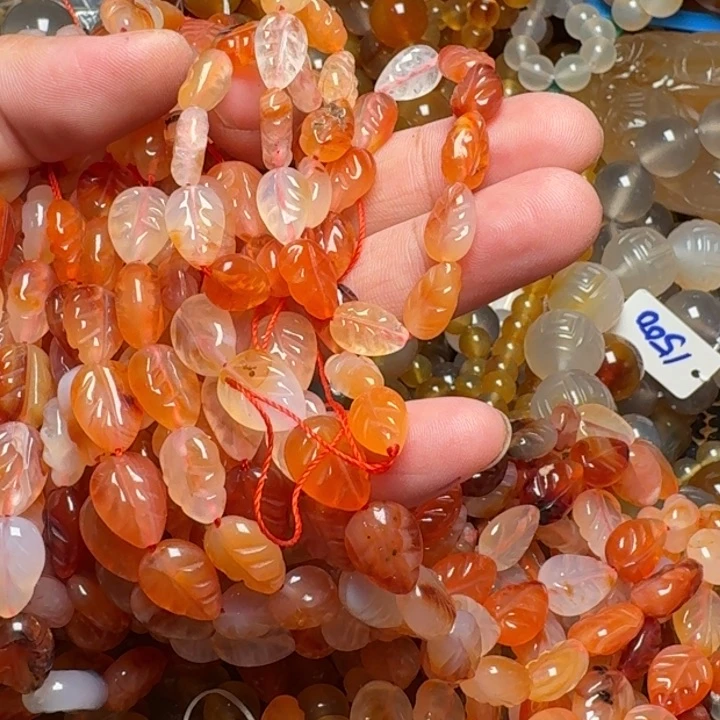 玛瑙/玉髓颈饰合金锦*0023