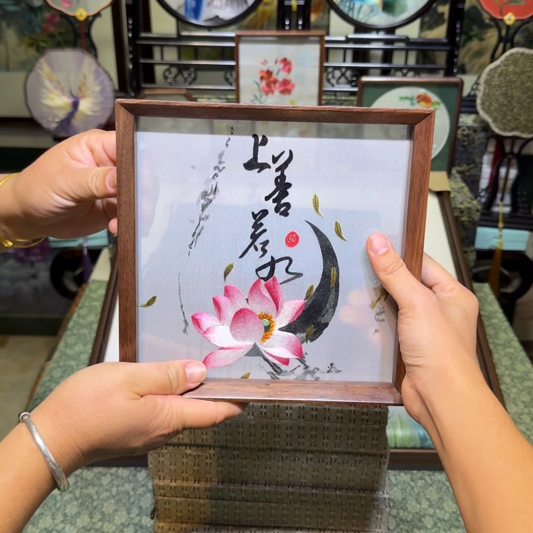 刺绣手工苏绣工艺制作技艺精湛