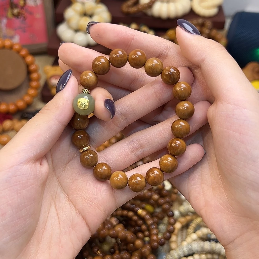 库克吊坠Y**u库克圆珠手串