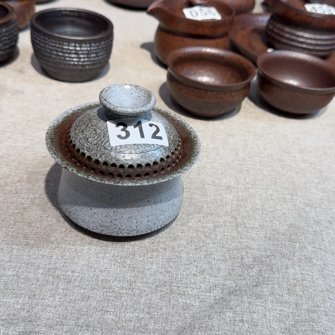 瓷粗瓷茶具素色茶具