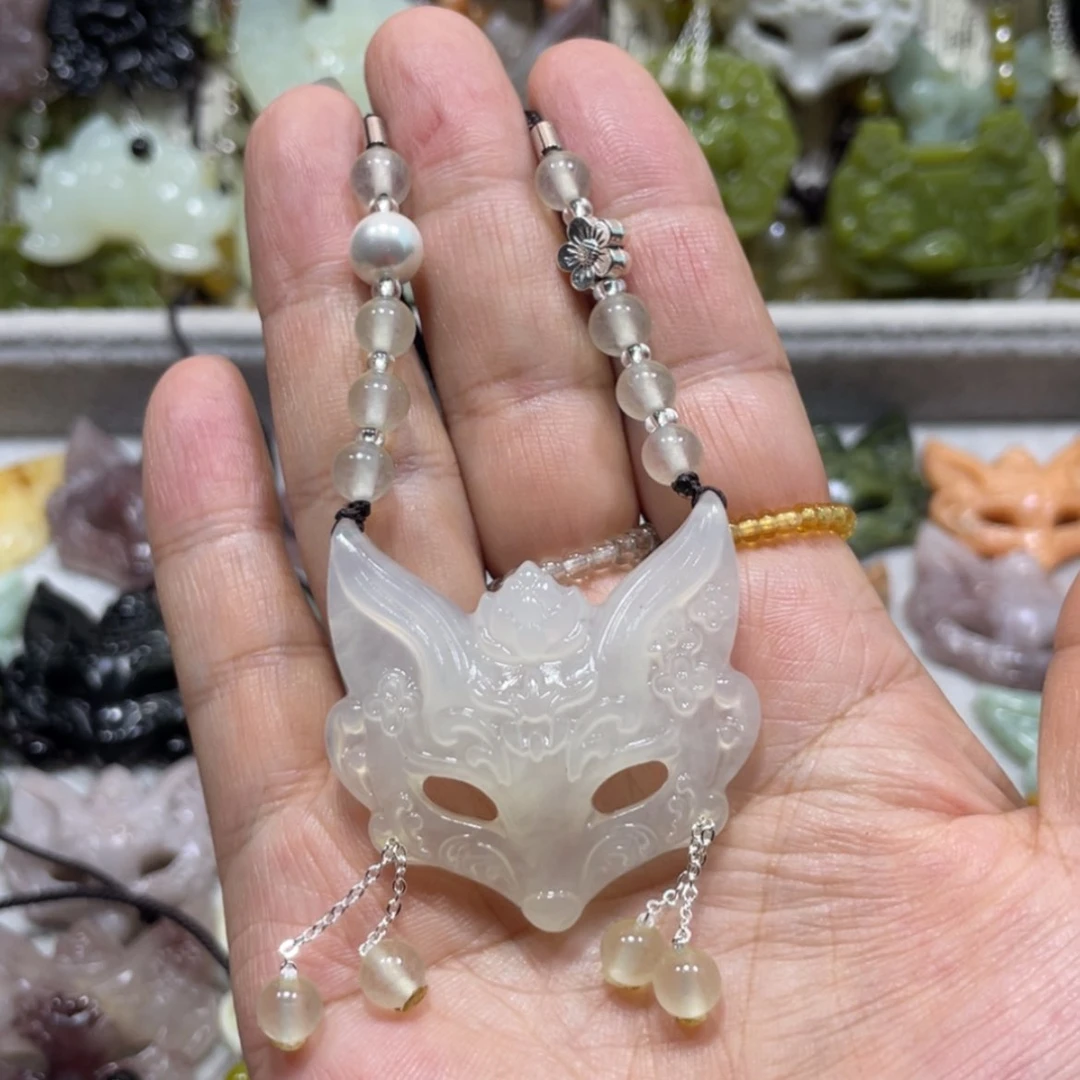 【闪购商品】岫玉颈饰未镶嵌19吊坠
