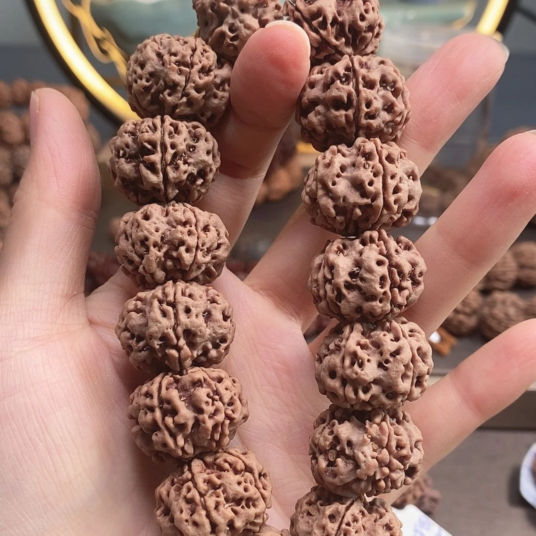 金刚菩提手串23mm飞碟梅花543#