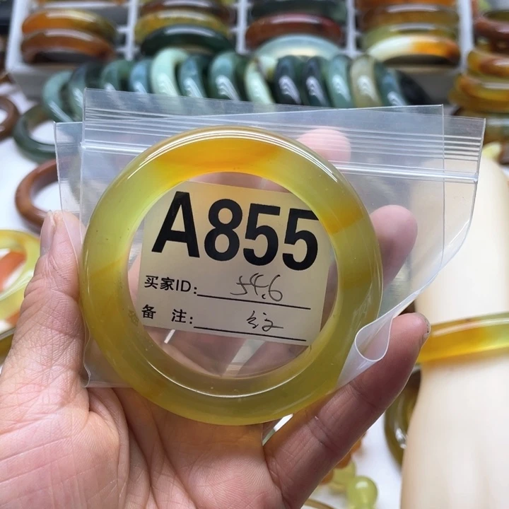 未镶嵌蛇纹石玉手镯十**2