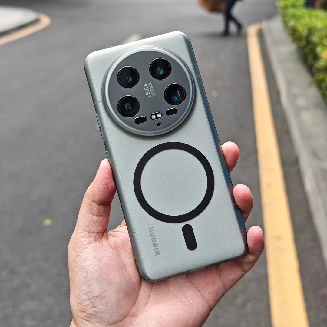 新款小米15ultra手机壳磁吸冰雾适用小米15pro简约个性14超薄磨砂