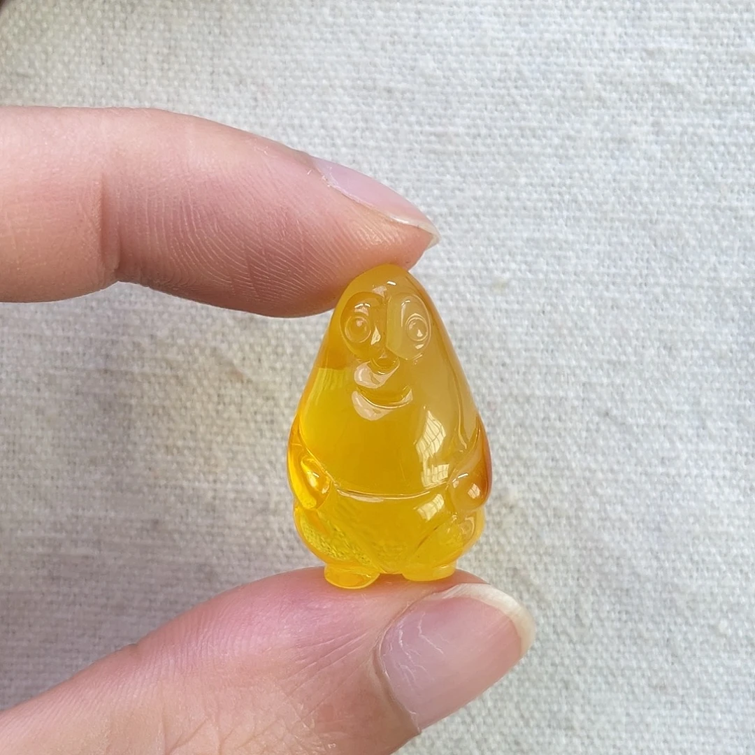 琥珀未镶嵌珠宝奇石萌萌派大星