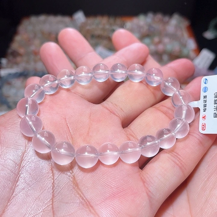 水晶手链未镶嵌213号主图手串  9+