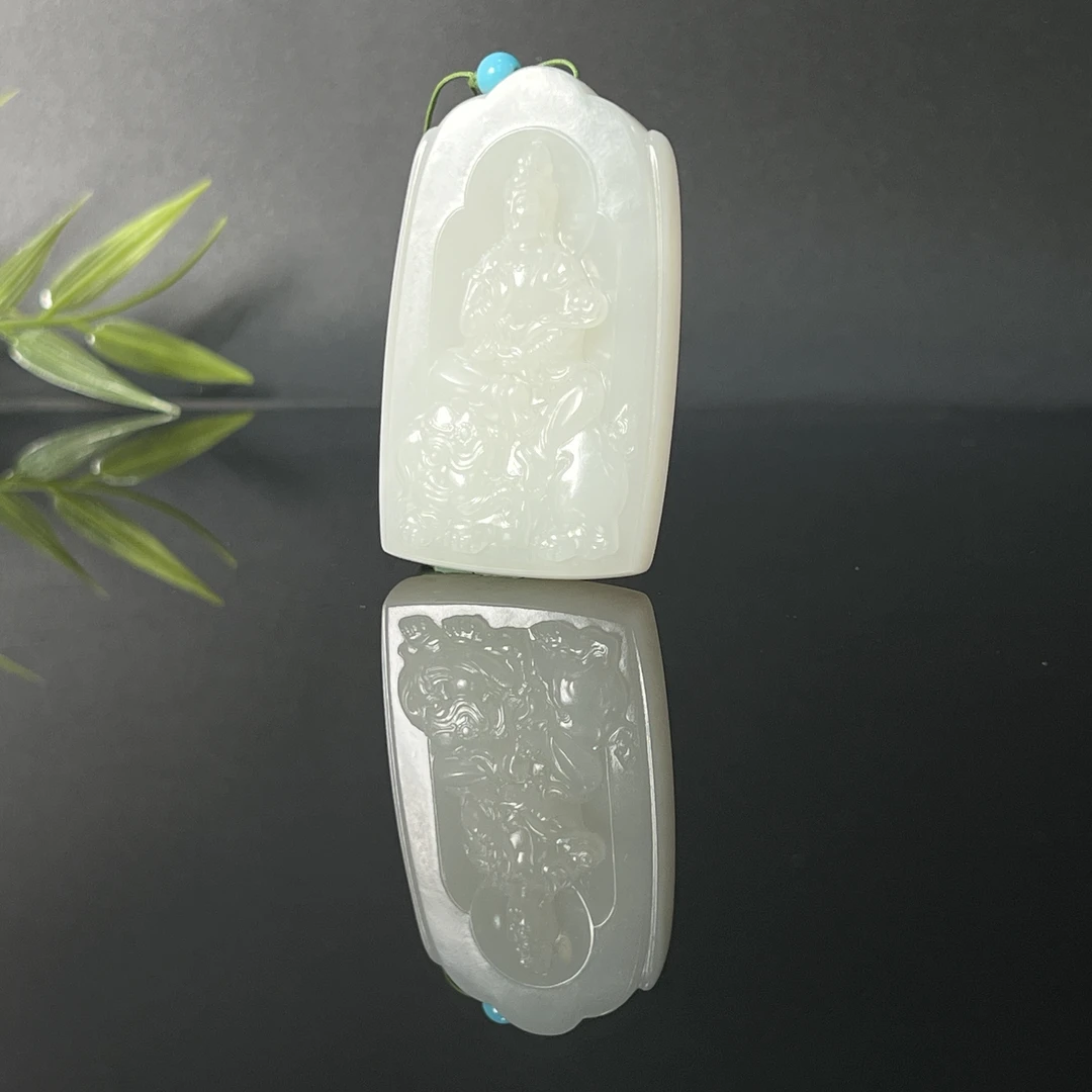 1214GC6679和田玉挂件