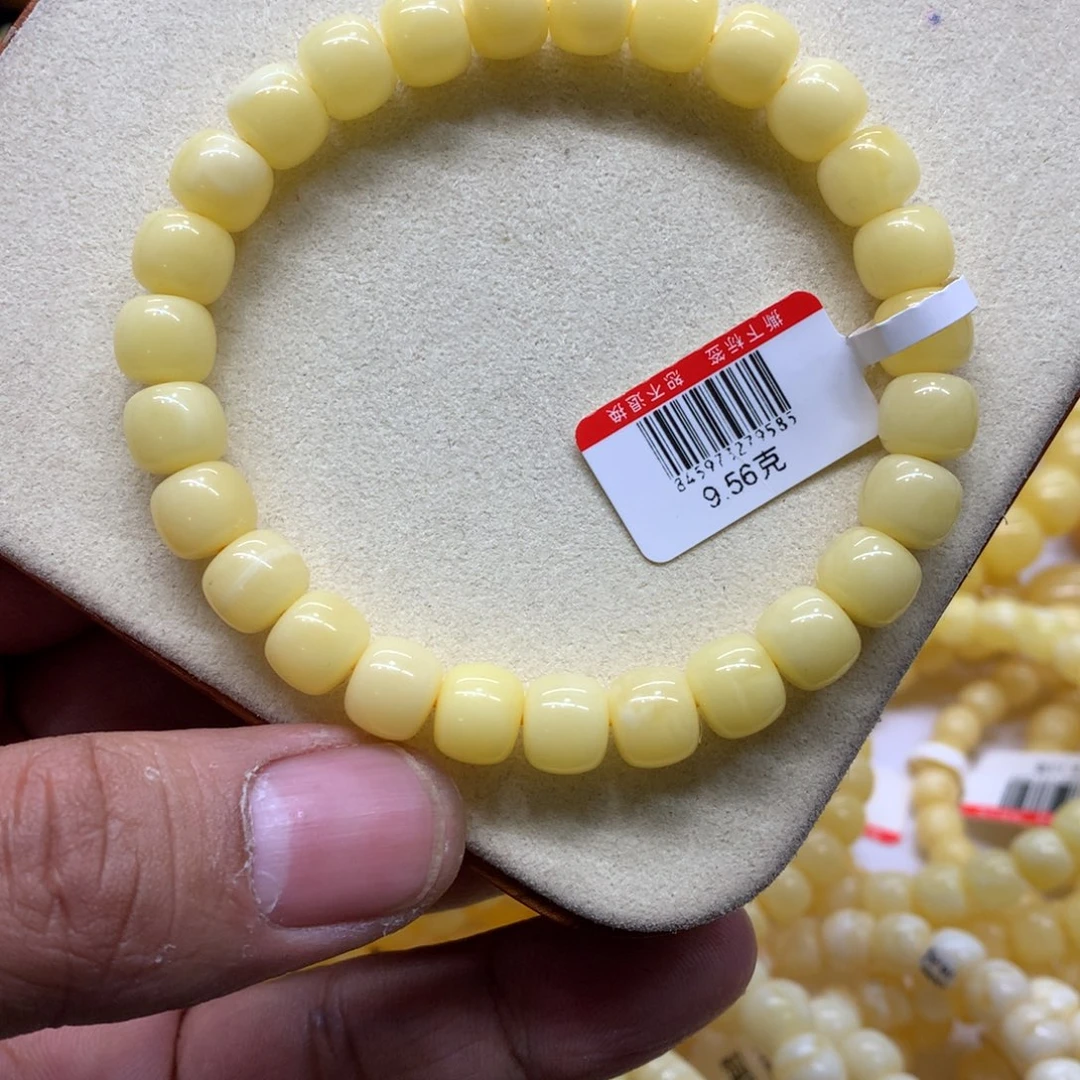 蜜蜡未镶嵌手链蜜蜡