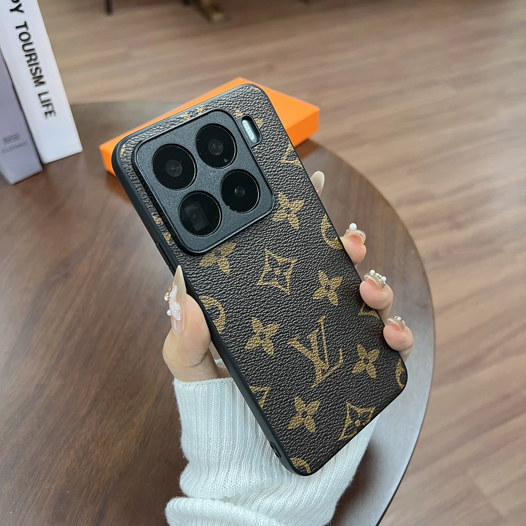 适用小米15手机壳小米15ultra奢华14pro防摔13老花12皮质11潮牌10