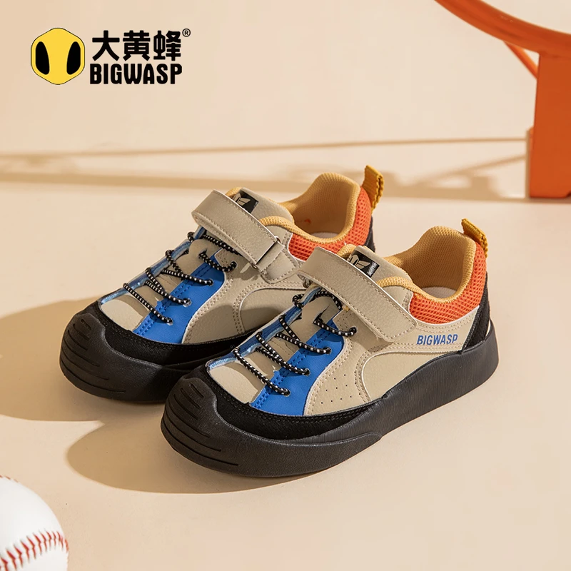 大黄蜂儿童运动鞋男童鞋6-12岁潮款2025春秋季男孩防滑软底休闲鞋