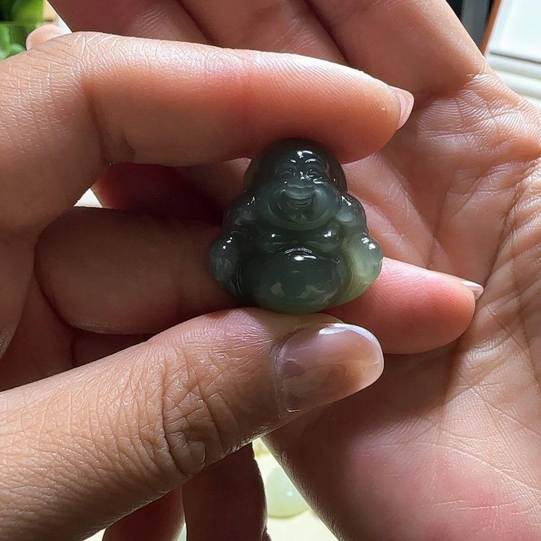 和田玉未镶嵌颈饰7*