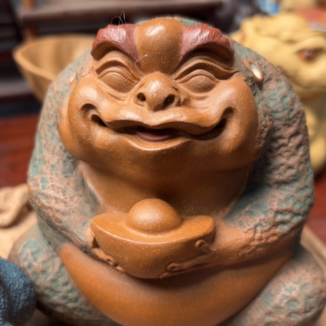 紫砂茶杯?****?送宝蟾紫砂