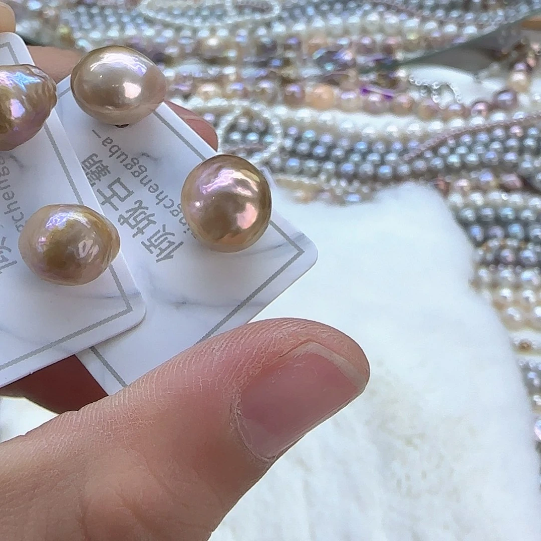 未镶嵌项链定制多样性发货发其一580淡水珍珠