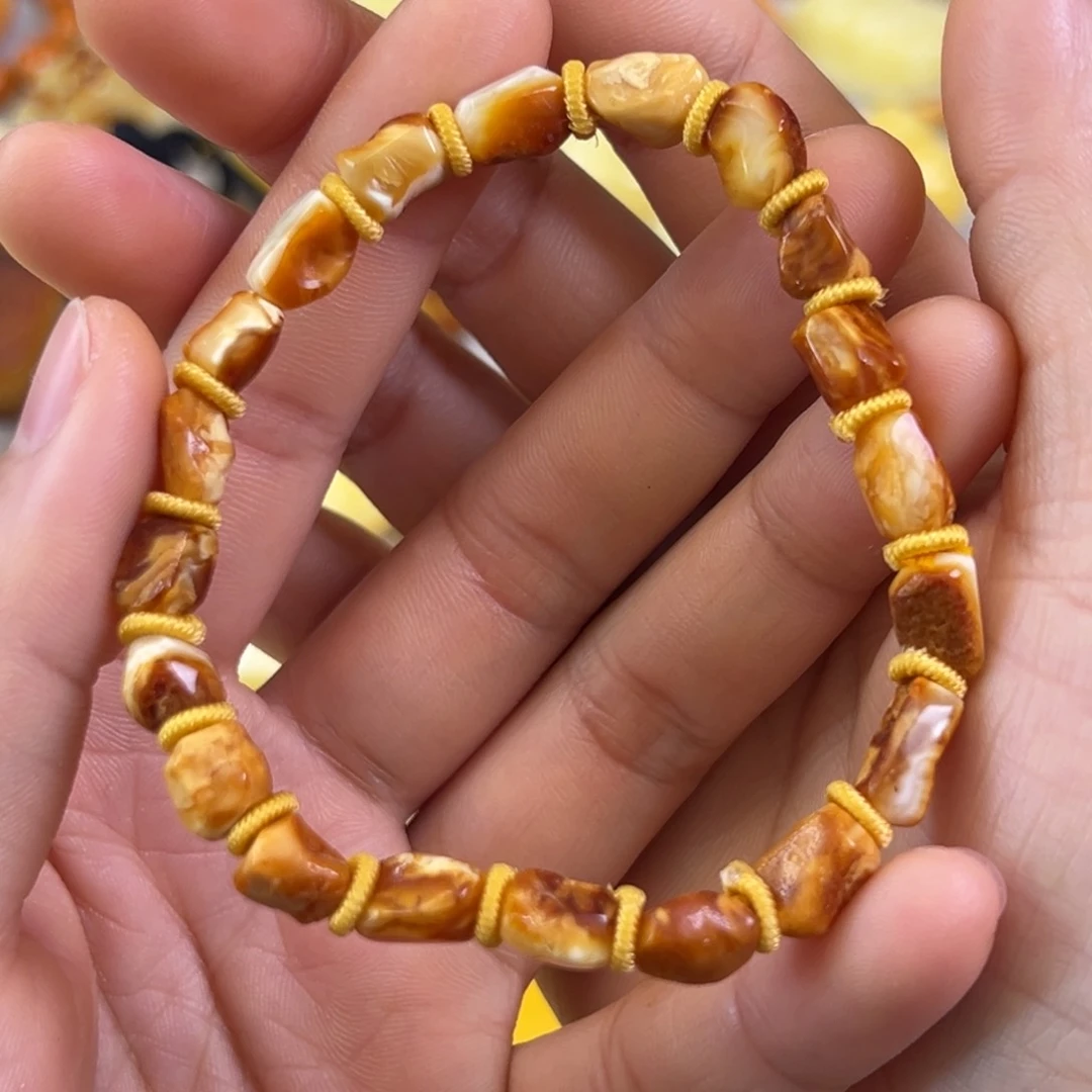 蜜蜡裸石未镶嵌蜜蜡