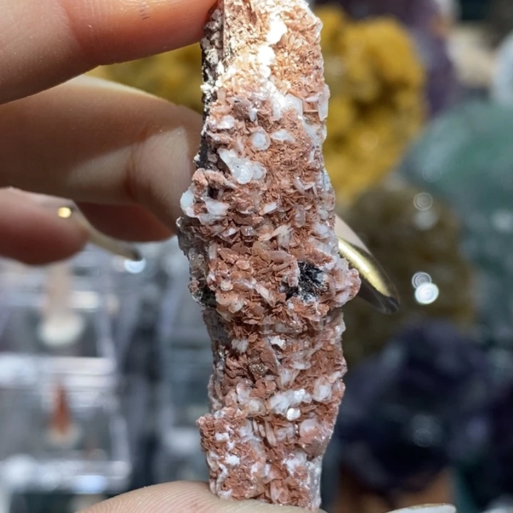 石材内蒙红柱子闪粉方解