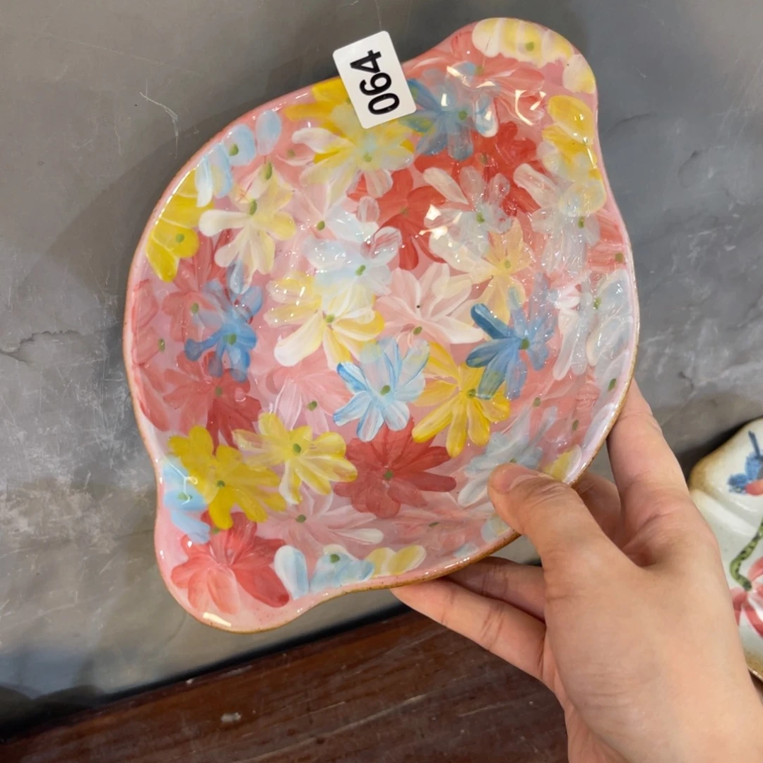 瓷片娟**流景德镇手工手绘