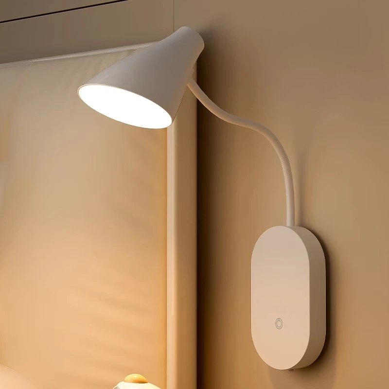 护眼台灯学习专用挂壁灯学生床头灯起夜喂奶卧室宿舍充电式家用