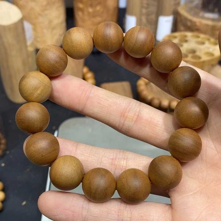 木保真1.5单圈。印度老山檀木料