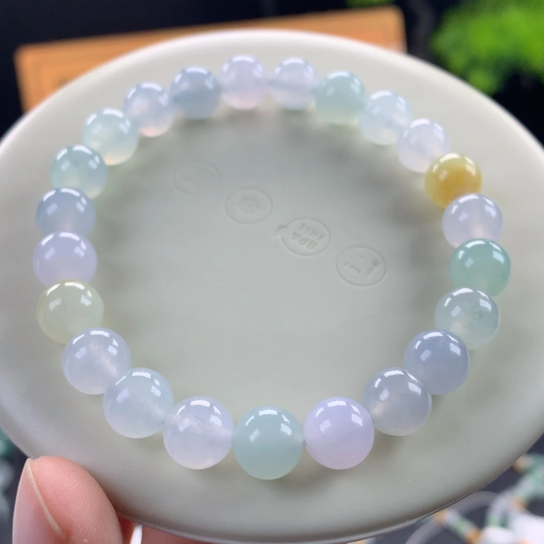 翡翠未镶嵌手链卡8