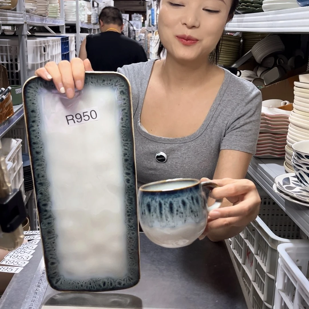瓷片950                2杯2盘