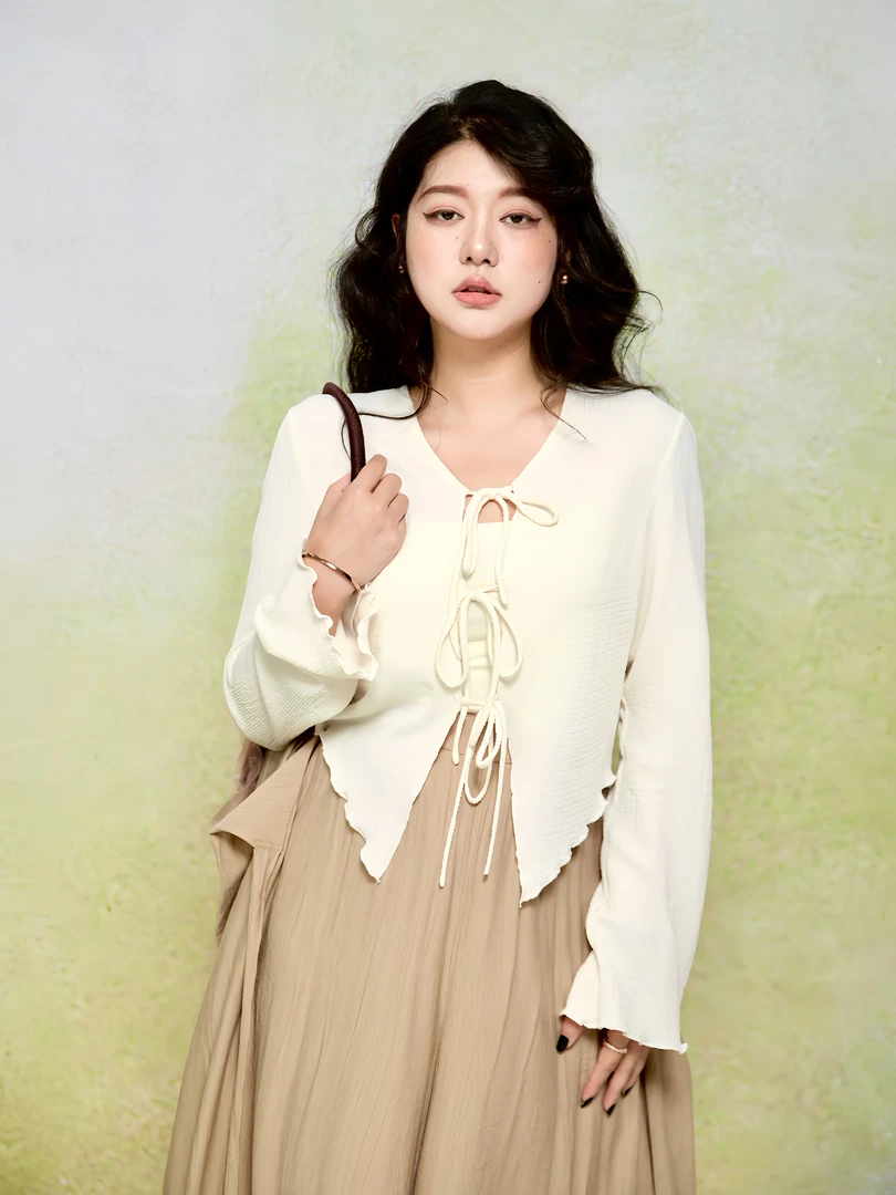 月半鱼【舒适主义】冰丝针织披肩夏季开衫春夏款外搭上衣