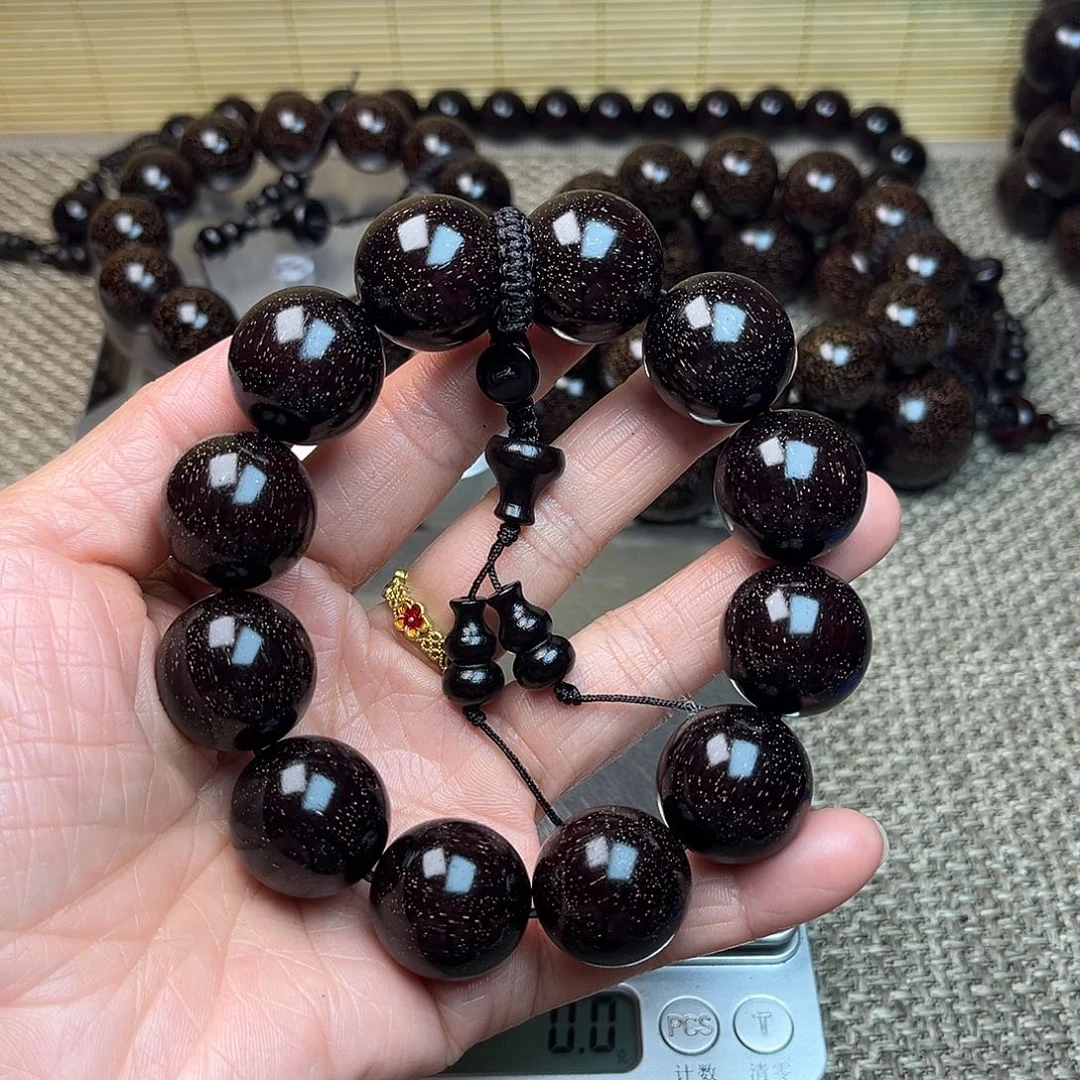 健***）檀香紫檀（小叶紫檀）2.0 12颗 满星