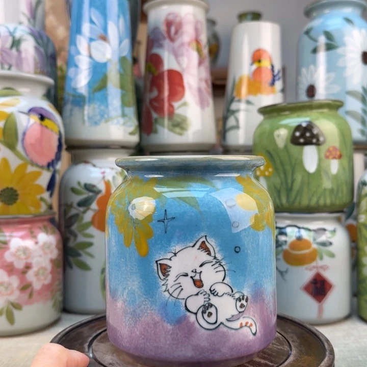 瓷片花瓶5665656565655656