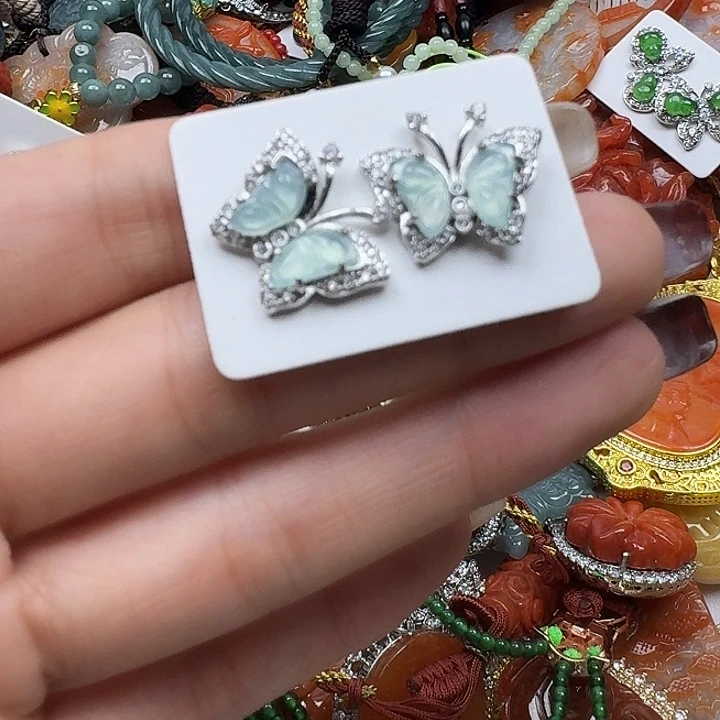 翡翠未镶嵌项链翡翠