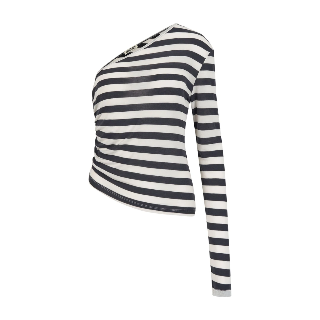 Anna mooer单肩长袖T AM05198T1