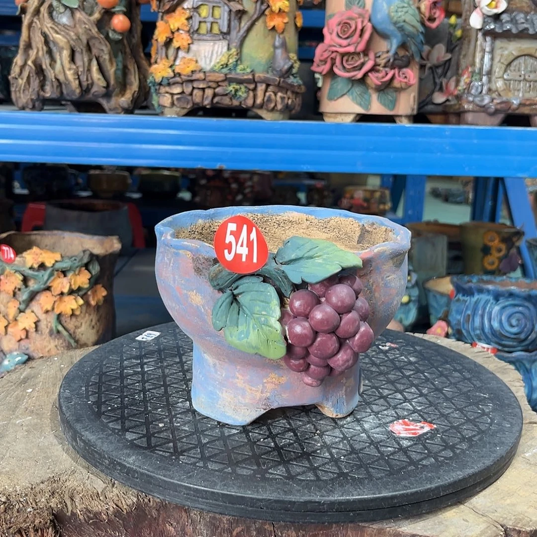 541 号陶然花器手工花盆