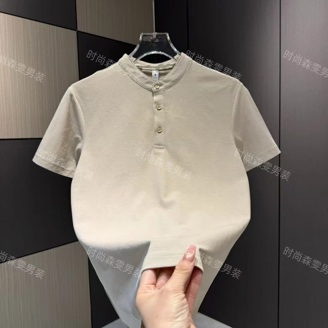 男士早春品质潮流气质高端扣子polo衫1530-1