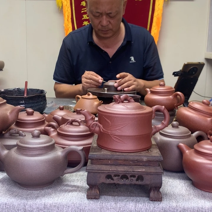 茶壶底槽青竹段270 C半手工制作