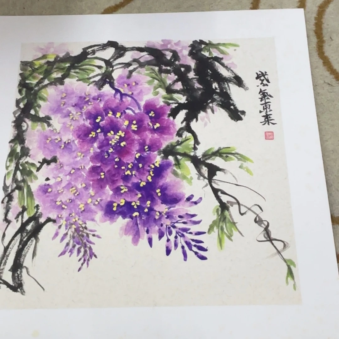 国画国画老师作品刘