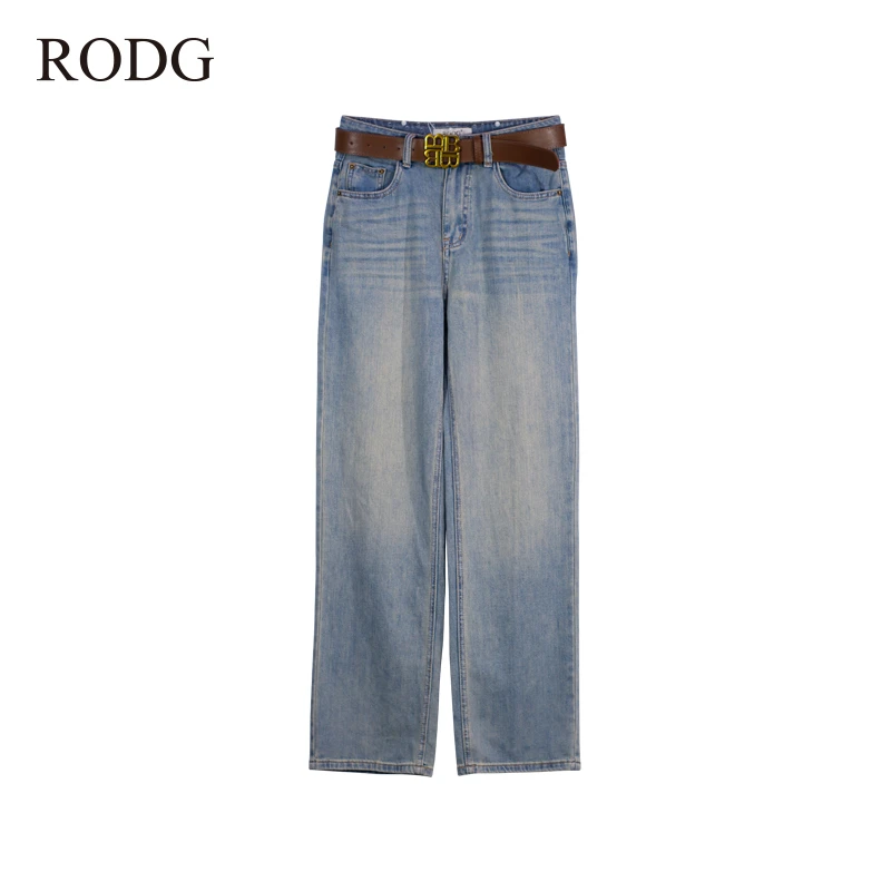 RODGR42NK0710A 夏季新款压皱牛仔裤 0710