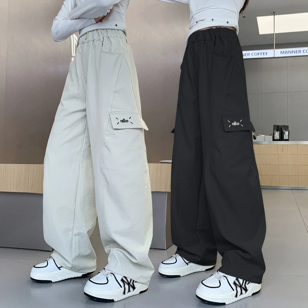 女童春秋款裤子2025新款儿童秋装中大童女孩休闲工装裤秋季休闲裤