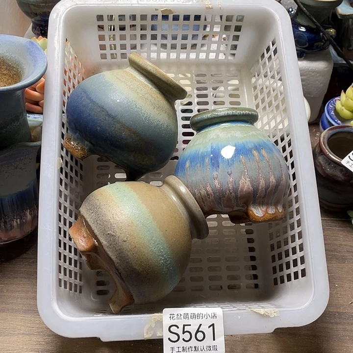 紫砂花盆561微瑕品咯口令4.5左右