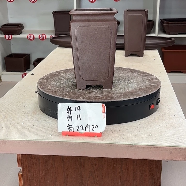 花盆紫砂束口千简