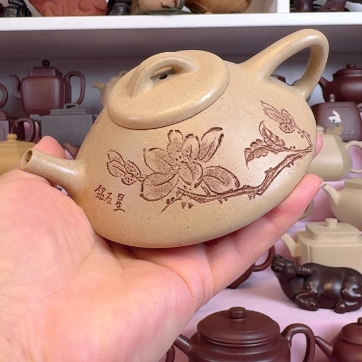 茶壶绿泥宜兴紫砂工艺美术